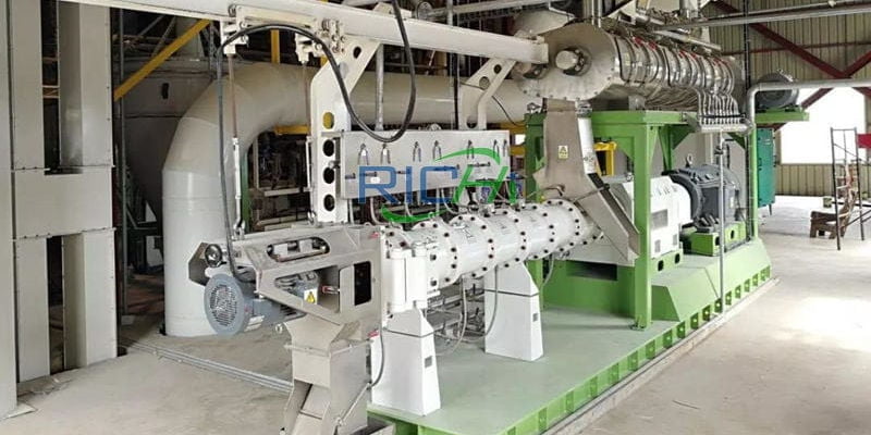 10-12 TPH large output extruder for sale Russia