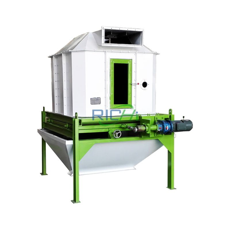 aqua fish feed pellet cooler machine