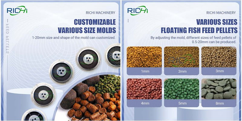 floating fish feed machine