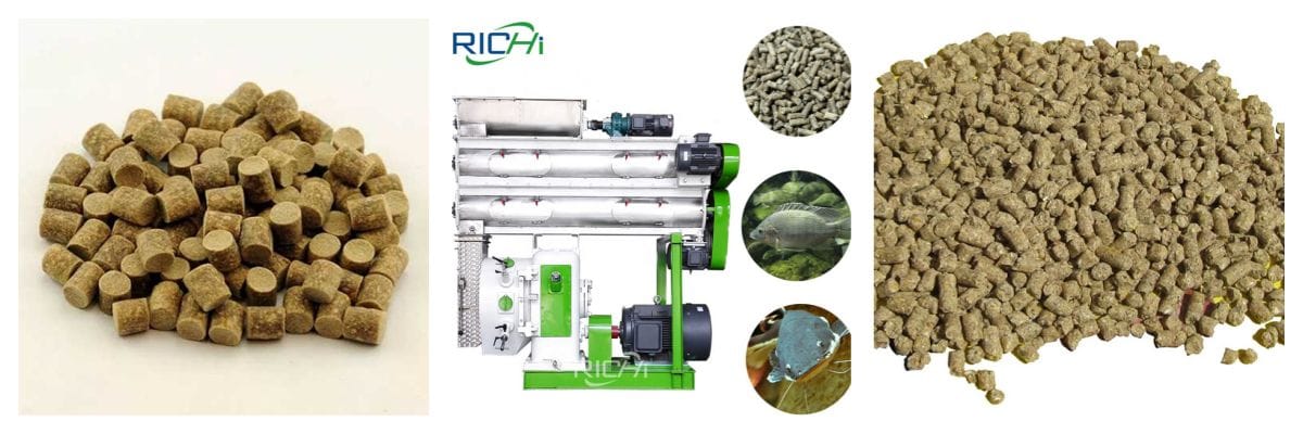 Sinking Fish Feed Pellet Mill for feed production