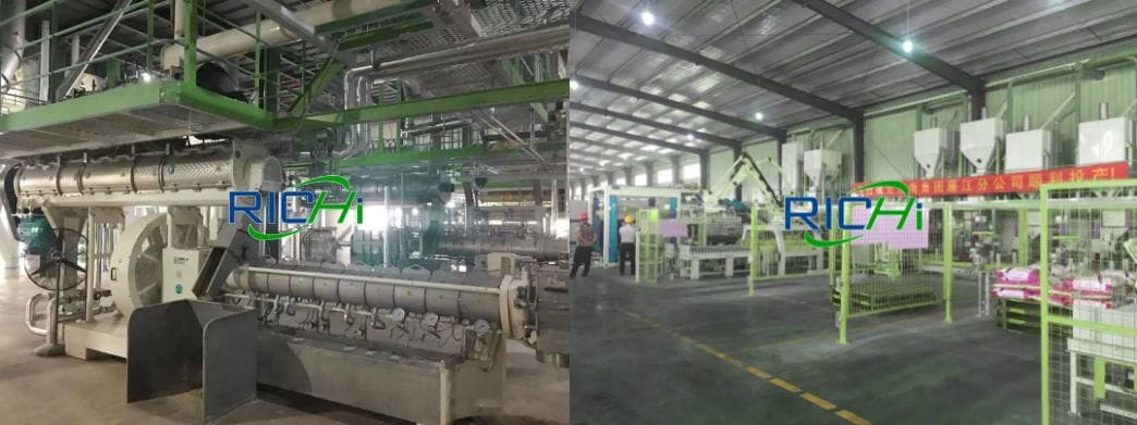large aqua feed processing plant solution