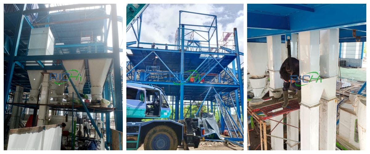 2tph shrimp feed machine in indonesia