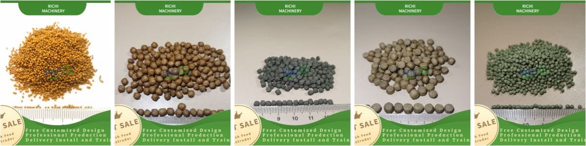 extruded pellets