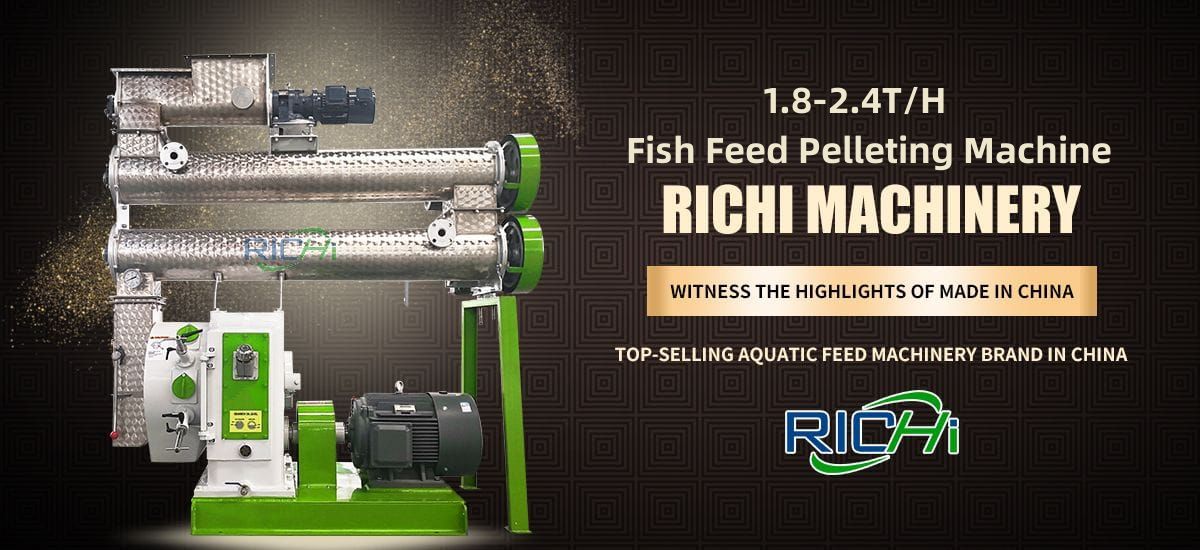 richi fish feed pelletizing machine for sale