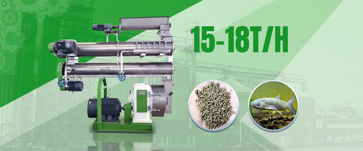 15-18TPH Pellet Machine For Fish Feed