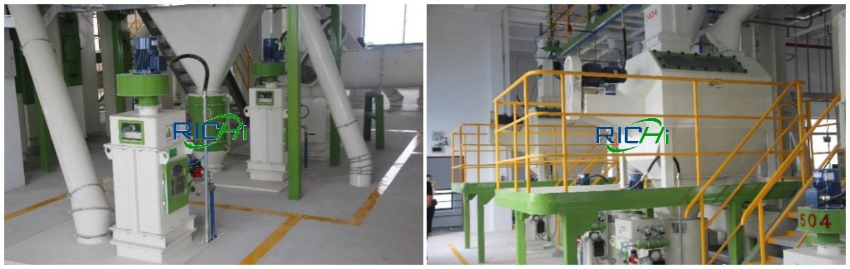 floating fish feed producing line