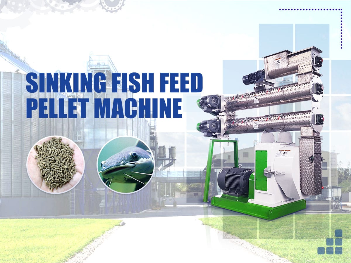 sinking fish feed pellet machine manufacturer