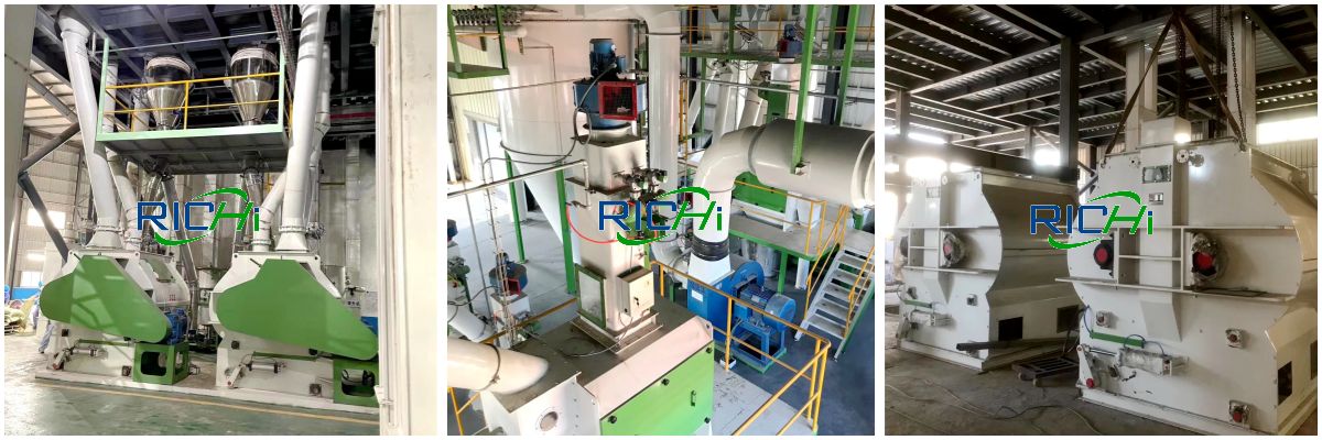 shrimp feed plant mixing system