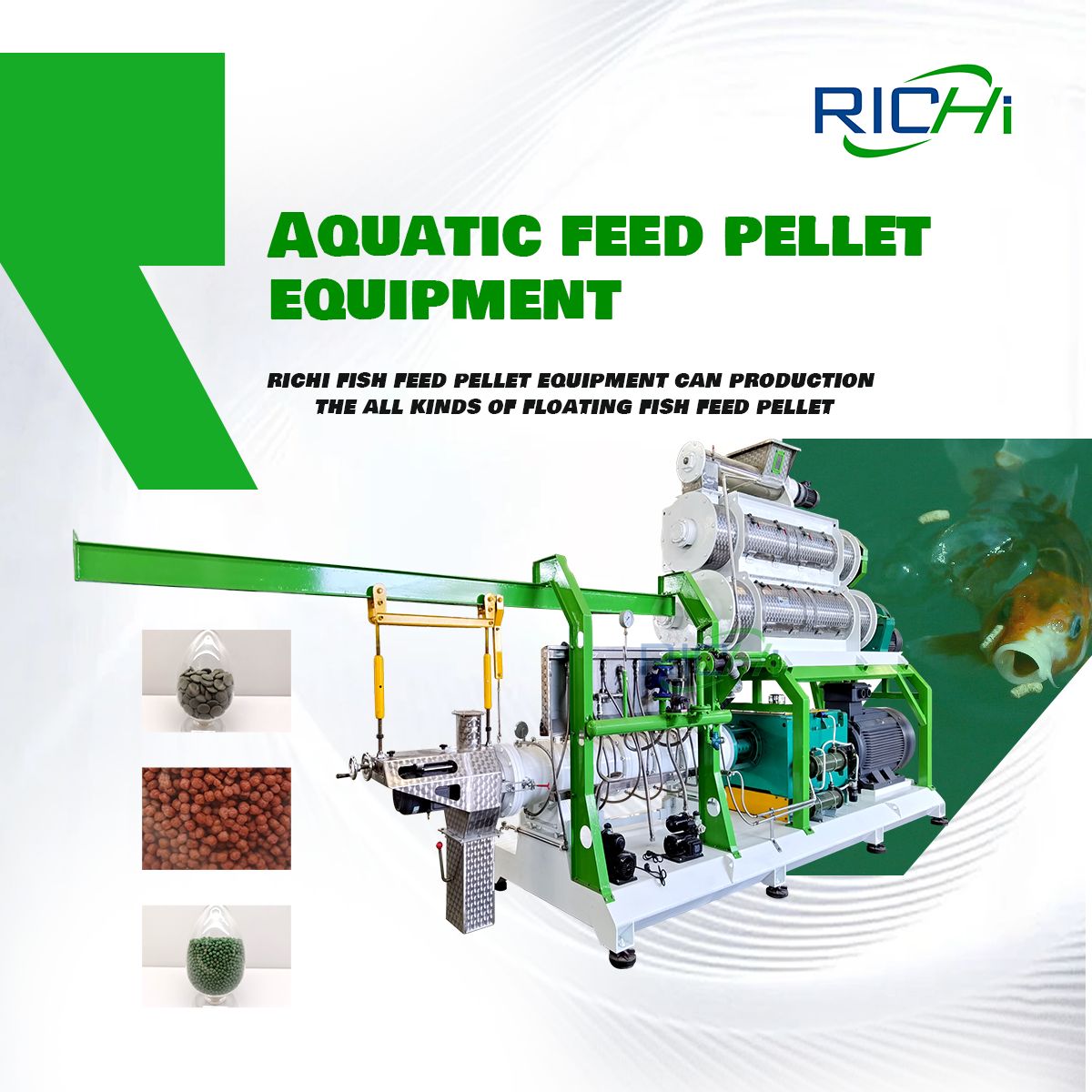 10-12 tons Floating Fish Pellet Machine For Sale